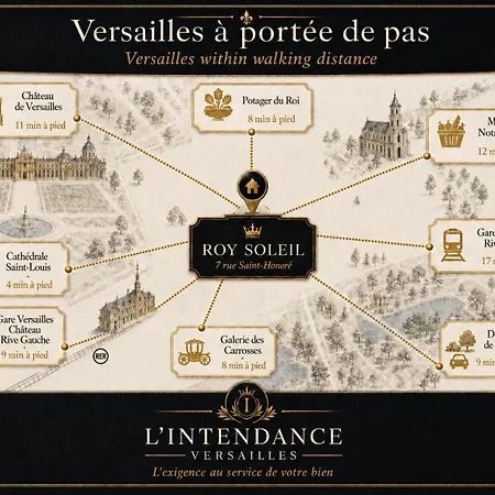 Daire Le Roy Soleil Classe 3 Etoiles Cosy & Coeur Du Quartier Saint-louis Versay